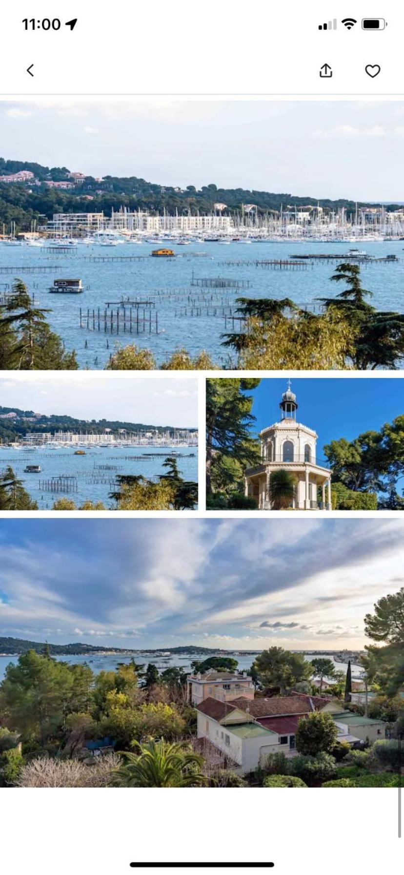 Studio Avec Vue Mer Et Terrasse La Seyne-sur-Mer Exterior foto